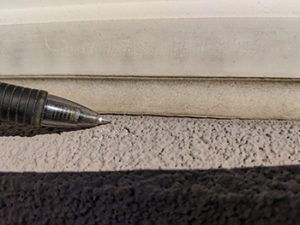 EIFS sealant bead failing photo