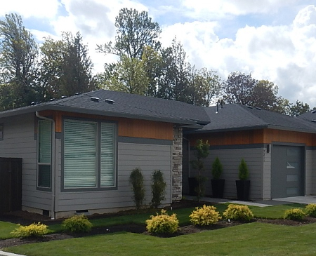 An exterior shot of an updated home to illustrate Longview home inspections services.
